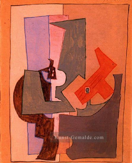 Le gueridon 1914 cubism Pablo Picasso Ölgemälde
